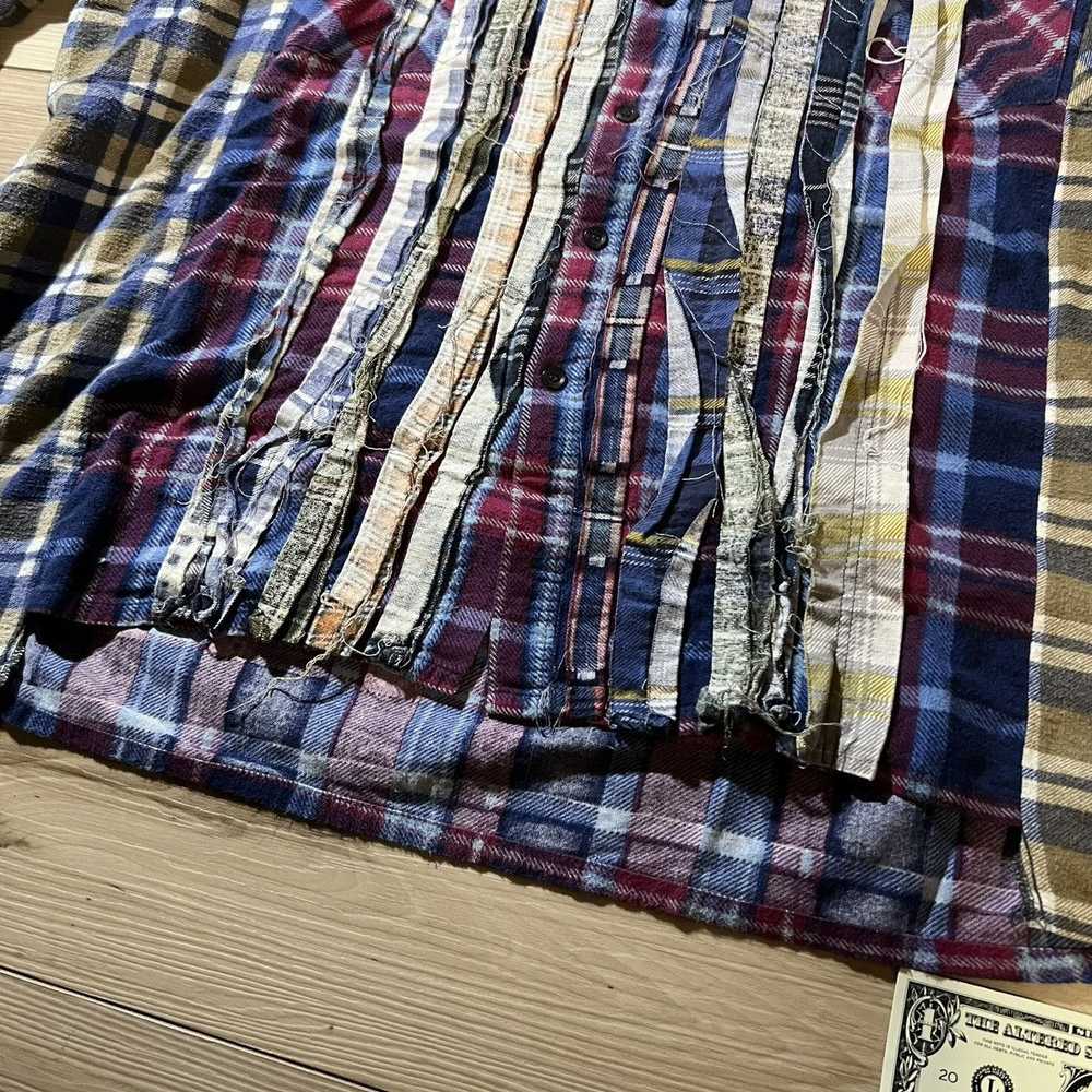 Japanese Brand × Needles Rebuild Ribbon Flannel - image 2