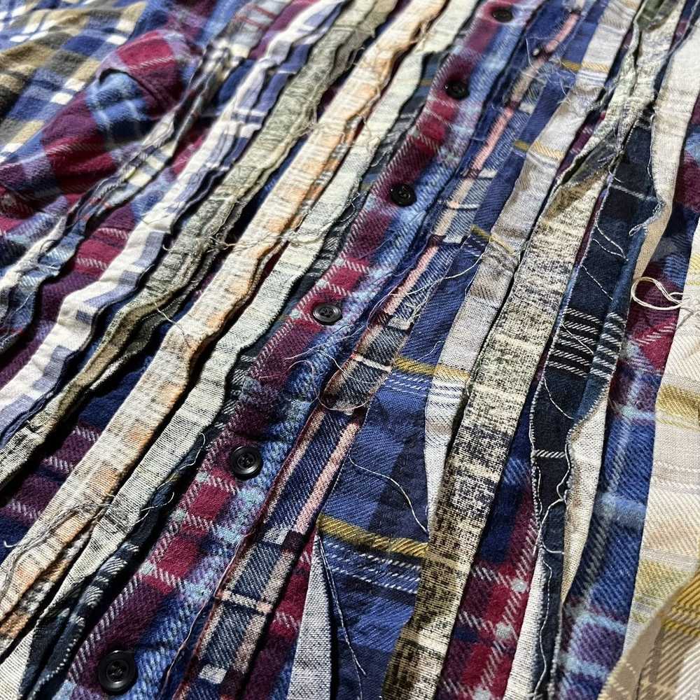 Japanese Brand × Needles Rebuild Ribbon Flannel - image 3