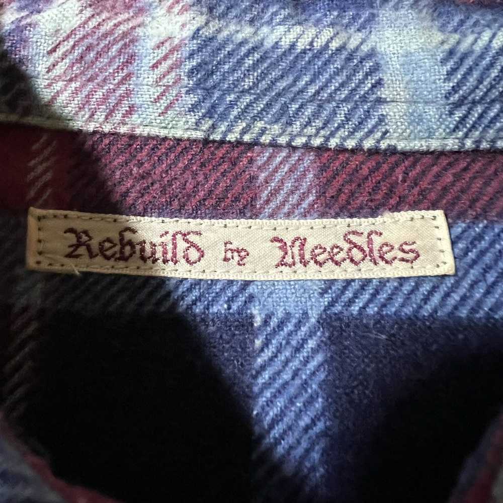 Japanese Brand × Needles Rebuild Ribbon Flannel - image 5