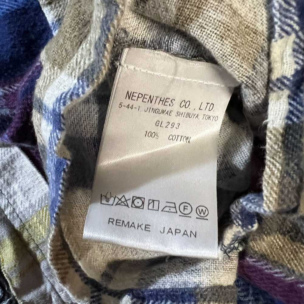 Japanese Brand × Needles Rebuild Ribbon Flannel - image 6