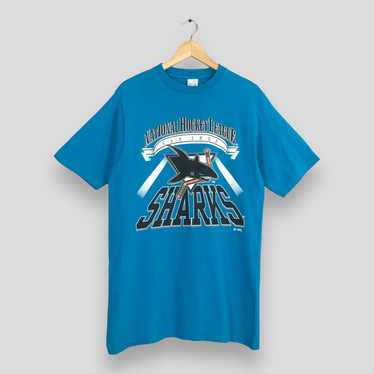 Ccm × NHL × Vintage Vintage 90's San Jose Sharks … - image 1