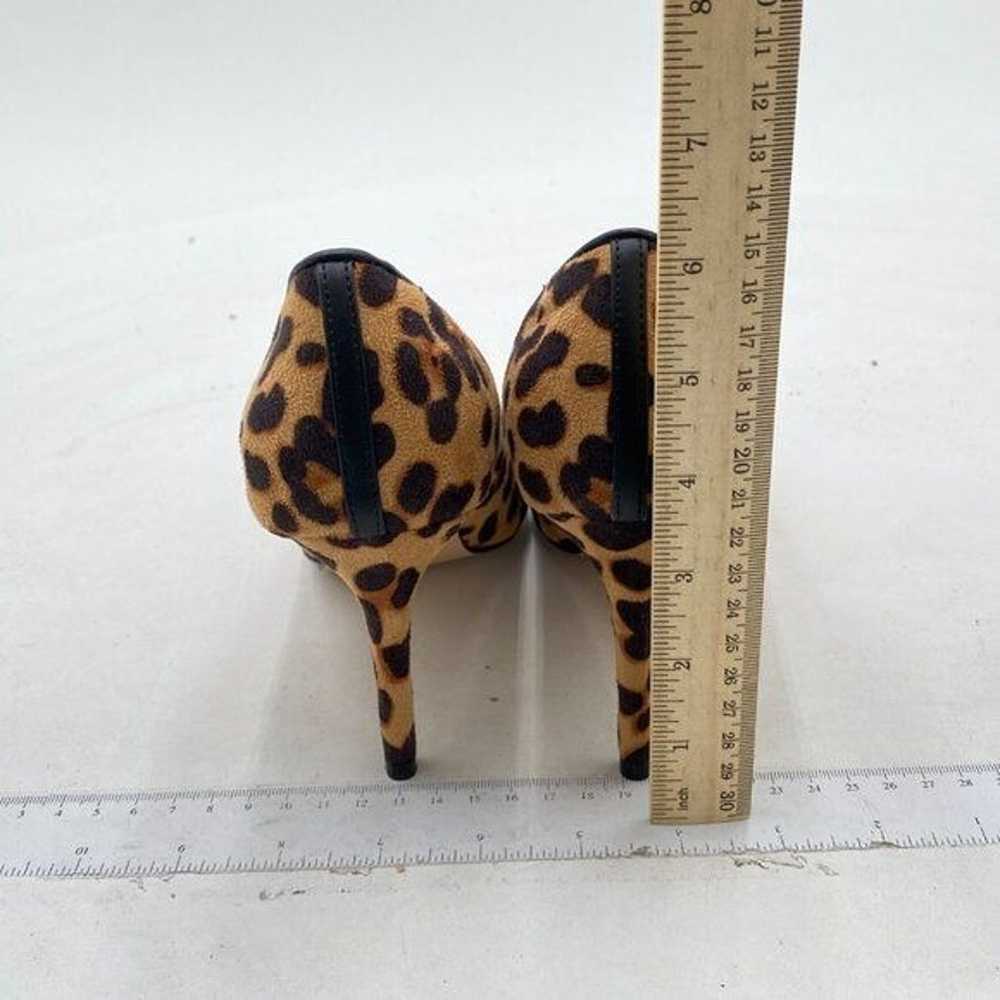 FSJ Women Sexy Leopard Printed Dress Shoes Pointy… - image 5