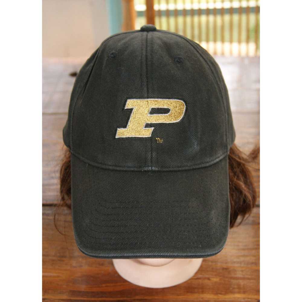 Signatures VTG Y2K Purdue Boilermakers Hat Cap Di… - image 1