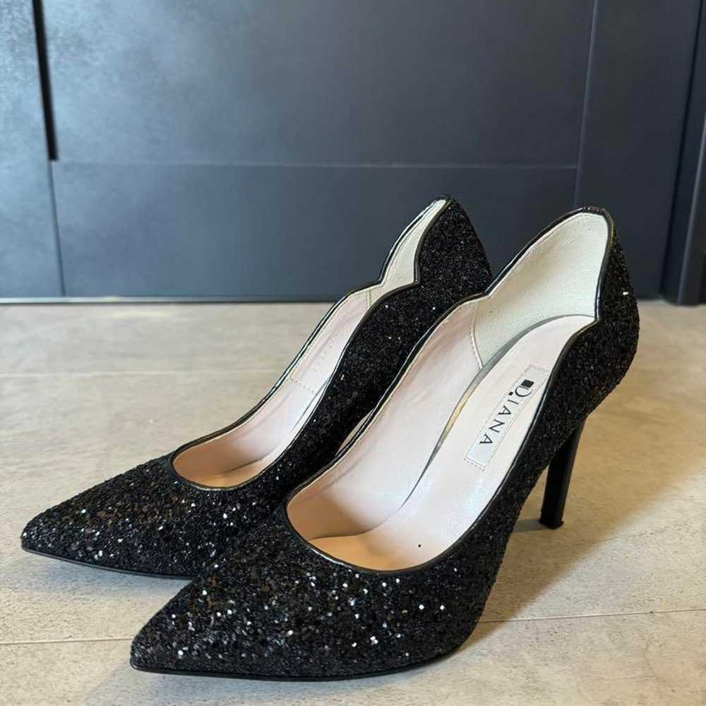 Diana Glitter Pumps Black 23cm - image 1