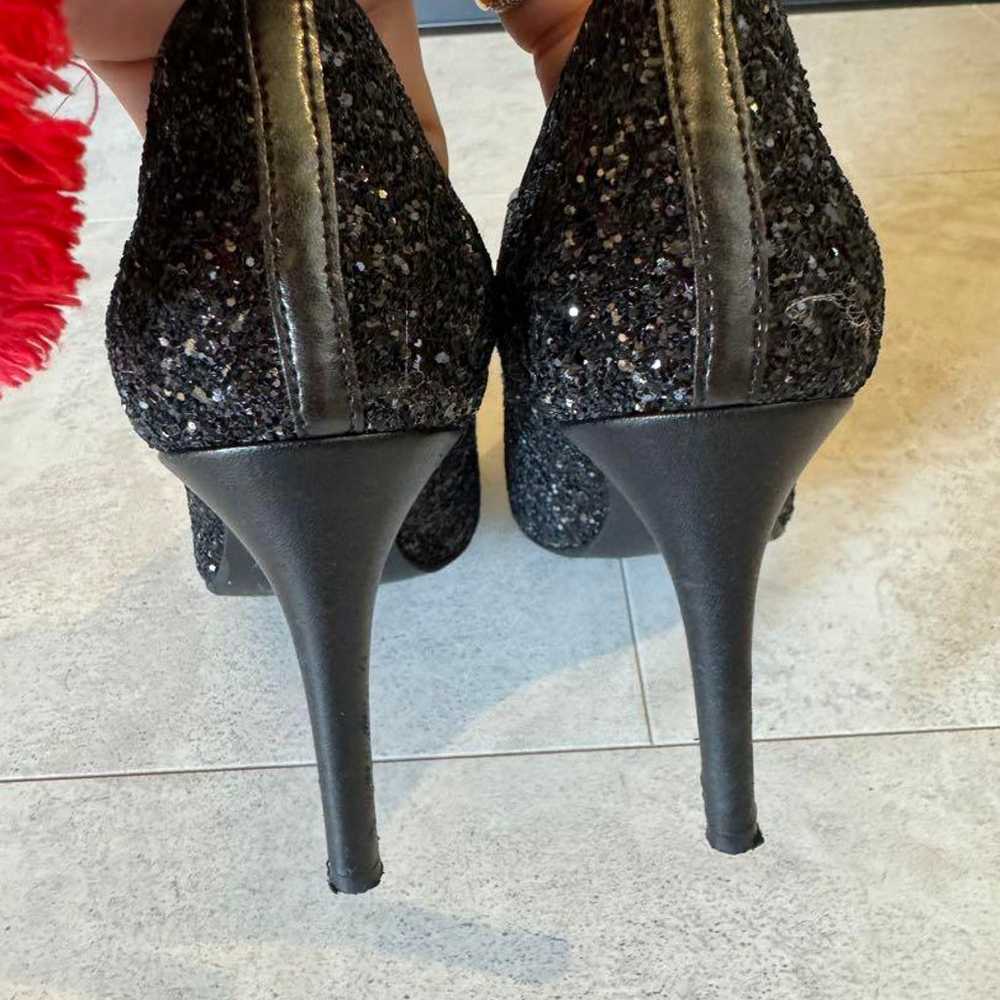 Diana Glitter Pumps Black 23cm - image 2