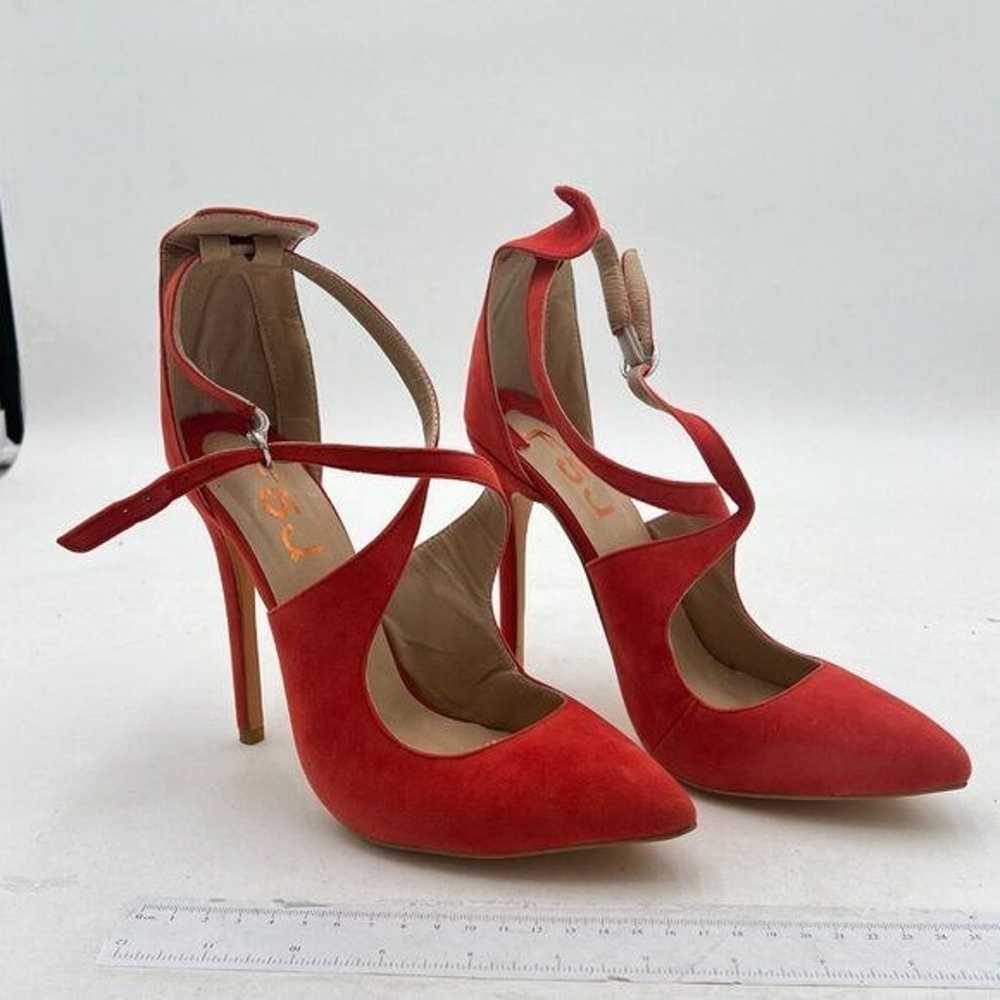 FSJ Women Fashion High Heel Pumps Pointy Toe Stil… - image 4