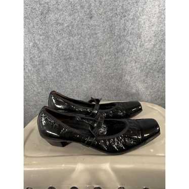 Paul Green Shoes Womens 8 Black Patent Leather Ma… - image 1