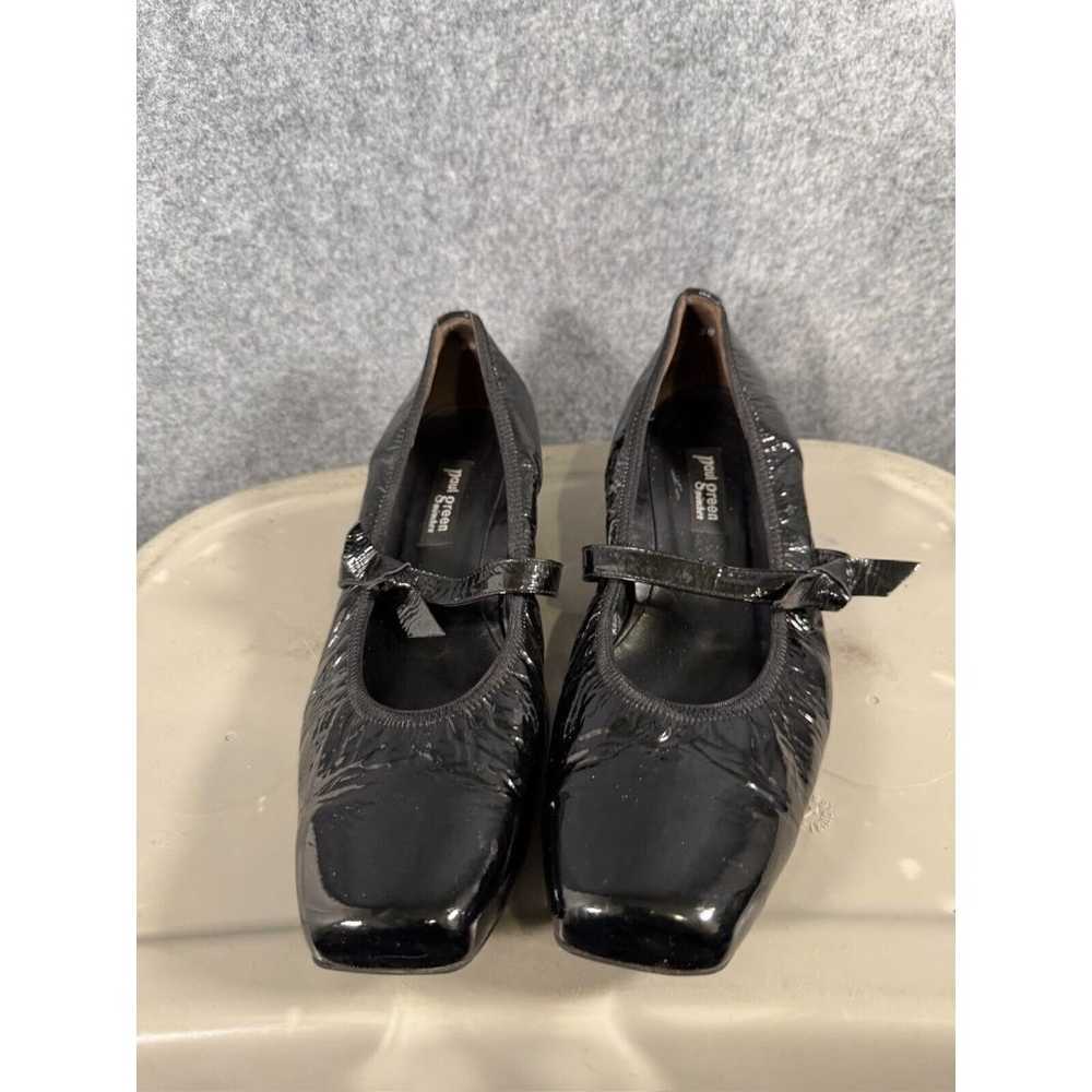 Paul Green Shoes Womens 8 Black Patent Leather Ma… - image 2