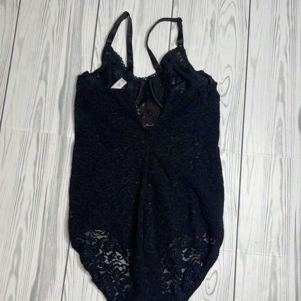 Vintage Bali Black Lace Shapewear 36B - image 5