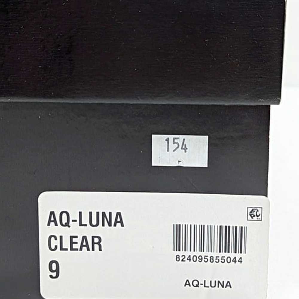 Aqua Women's Luna Clear High-Heel Sandals Size 9 … - image 10