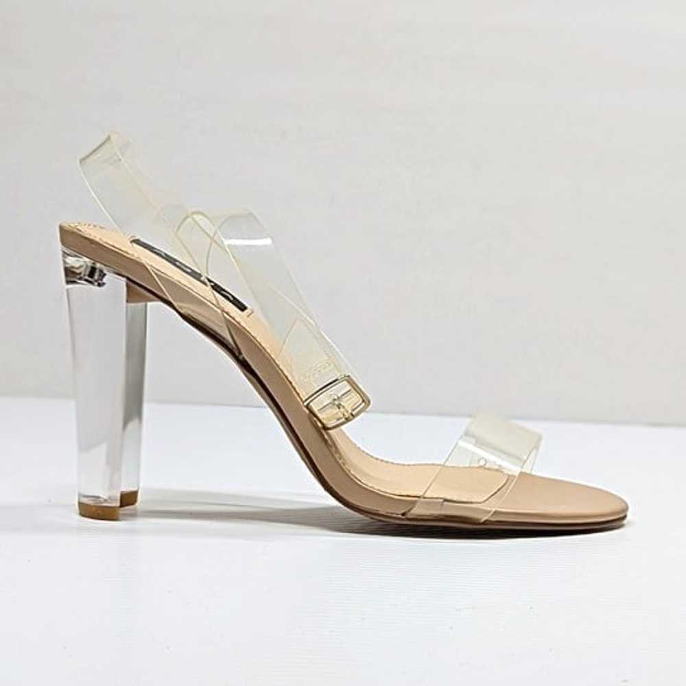 Aqua Women's Luna Clear High-Heel Sandals Size 9 … - image 3