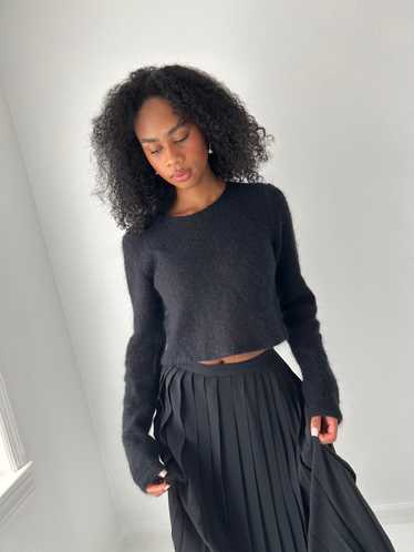 90s Nordstrom Cropped Mohair Sweater