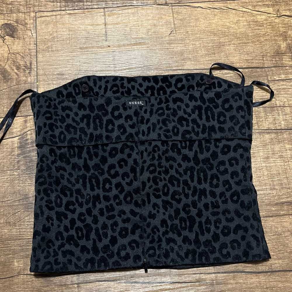 Vintage cheetah leopard print top - image 2