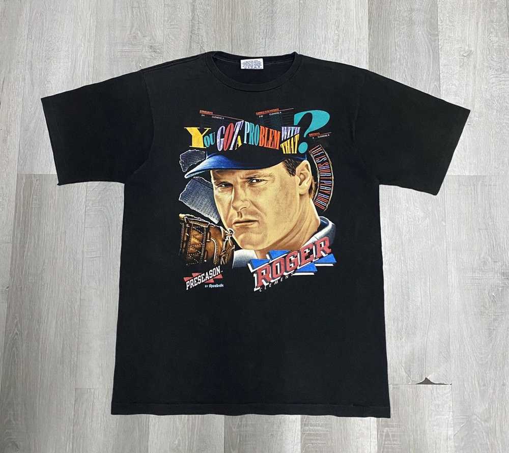 Reebok × Vintage VINTAGE REEBOK ROGER CLEMENS TEE… - image 1