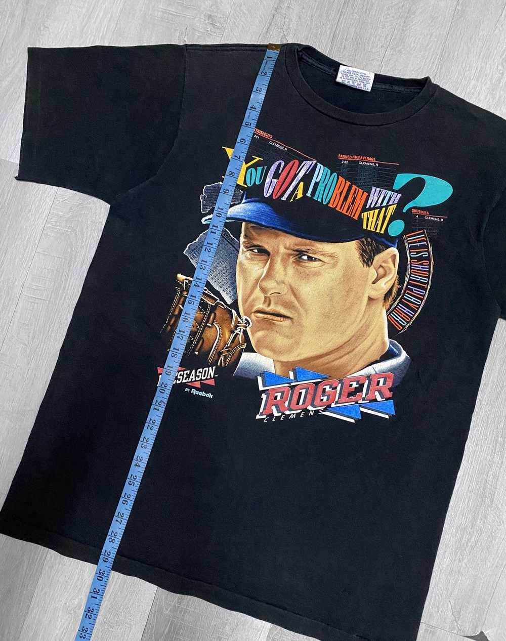 Reebok × Vintage VINTAGE REEBOK ROGER CLEMENS TEE… - image 3