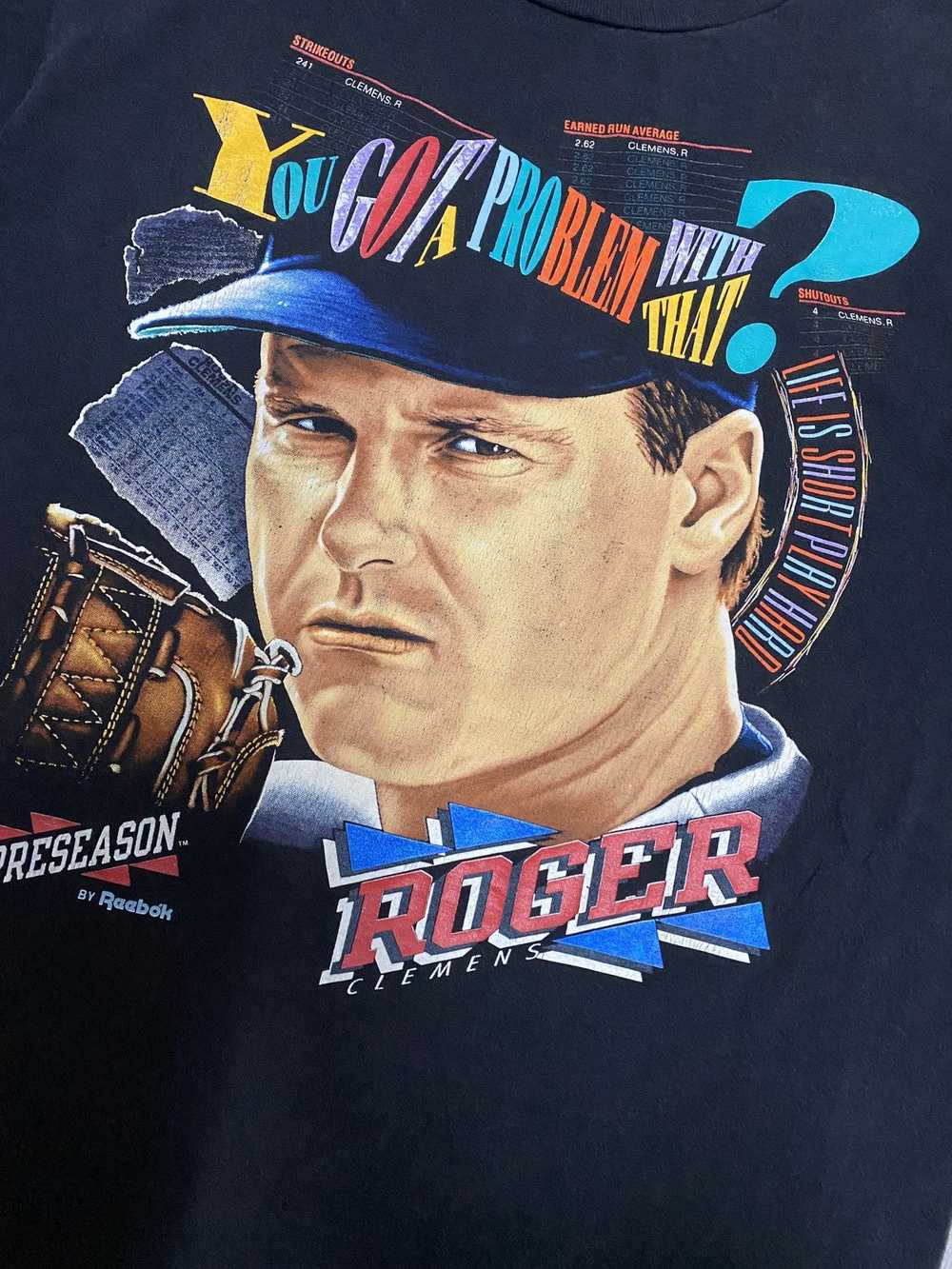 Reebok × Vintage VINTAGE REEBOK ROGER CLEMENS TEE… - image 4