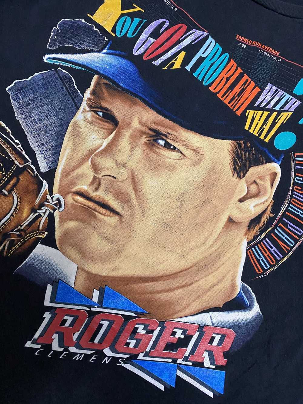 Reebok × Vintage VINTAGE REEBOK ROGER CLEMENS TEE… - image 5