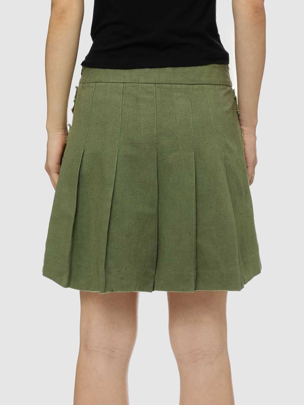 Fake London Canvas Mini Skirt - image 3