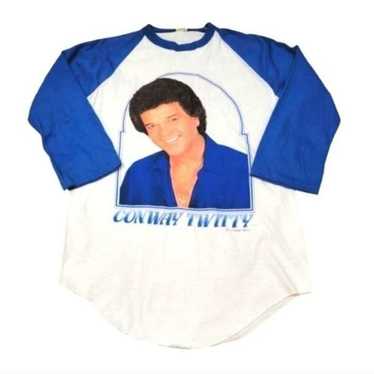 Conway Twitty & tweety bird collectors blue buy satin jacket from Nashville