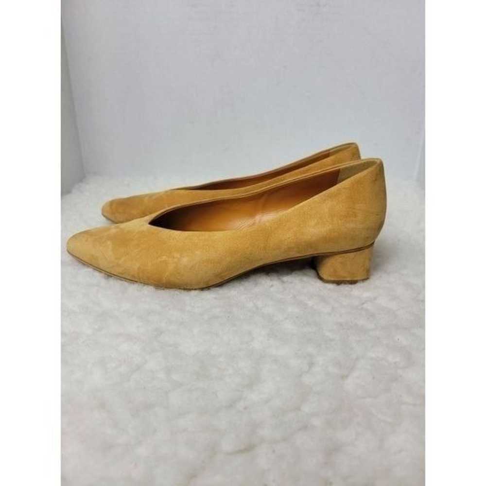 Everlane V Block Women's Heel Shoes Size Suede Mu… - image 3