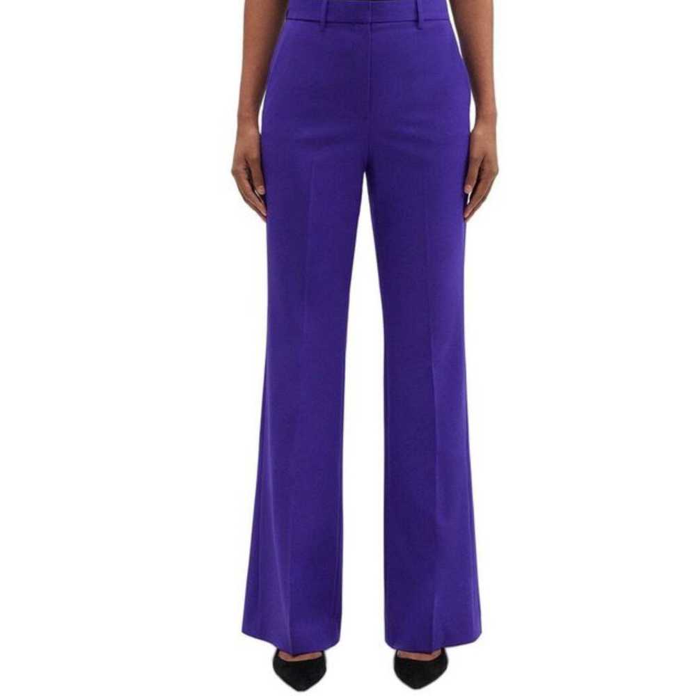 Theory Theory Purpl Straight Leg Cropped Pants Wo… - image 3