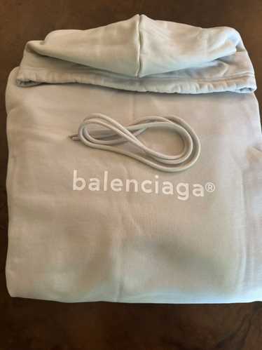 Balenciaga Oversized Beige Unisex Hoodie - XS