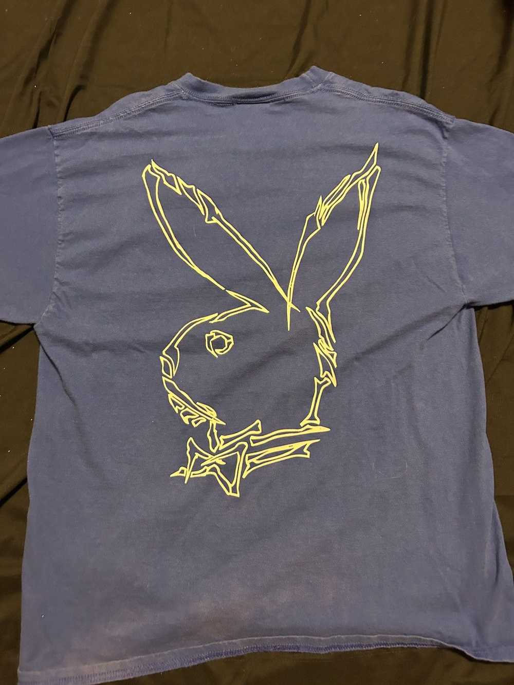 Playboy × Revenge Revenge x Playboy Blue T-Shirt - image 2