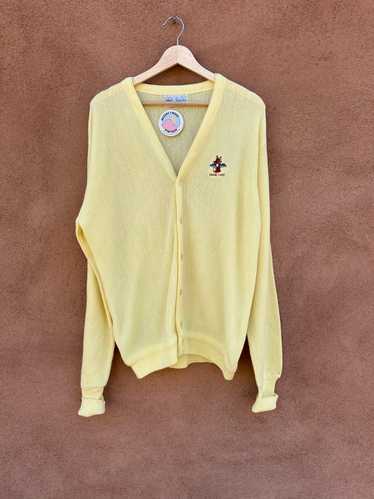 1960's Yellow Fox Grand Lake Cardigan - Pickering 