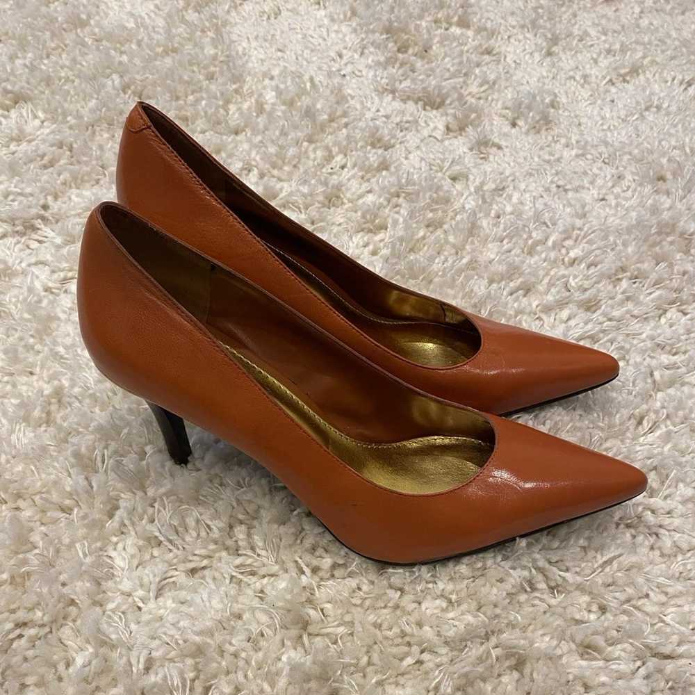 Ralph by Ralph Lauren leather camel pumps - image 2