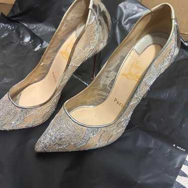 Christian Louboutin pumps silver - image 1