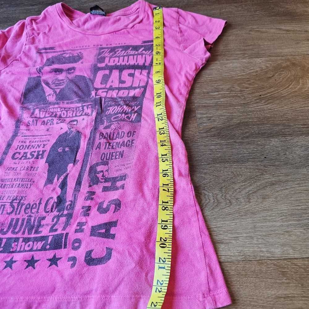 Y2k Zion Rootswear Pink Johnny cash vintage shirt… - image 8