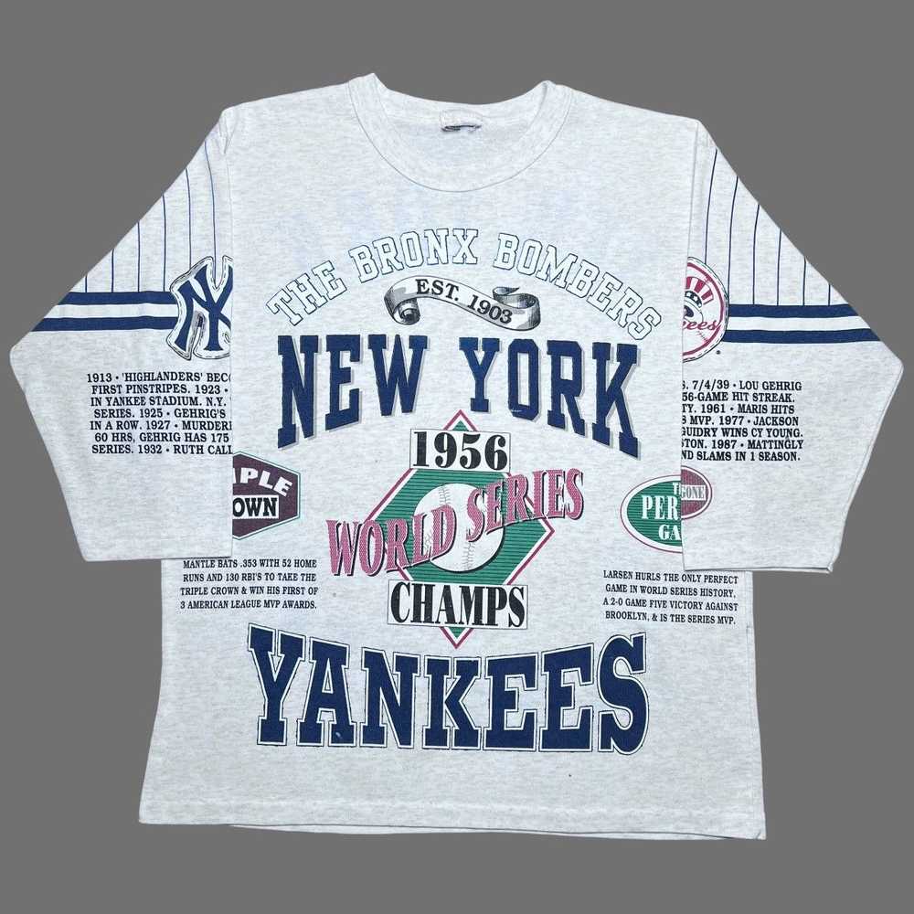 MLB × Made In Usa × Vintage 1991 MLB New York Yan… - image 1