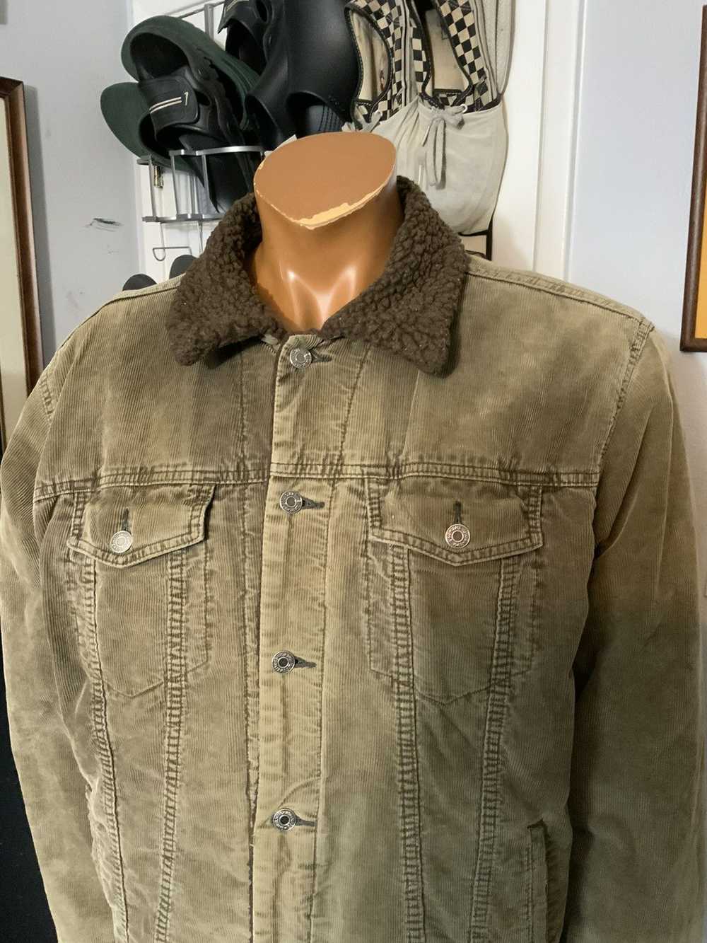 Gap Gap Corduroy Sherpa Lined Distress Workwear T… - image 11