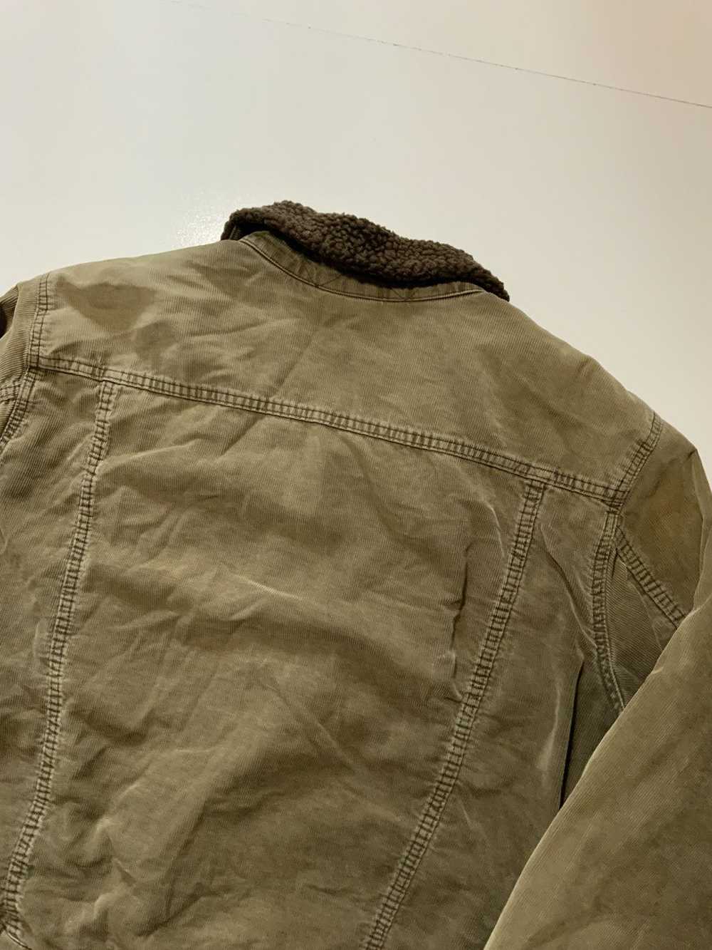 Gap Gap Corduroy Sherpa Lined Distress Workwear T… - image 7