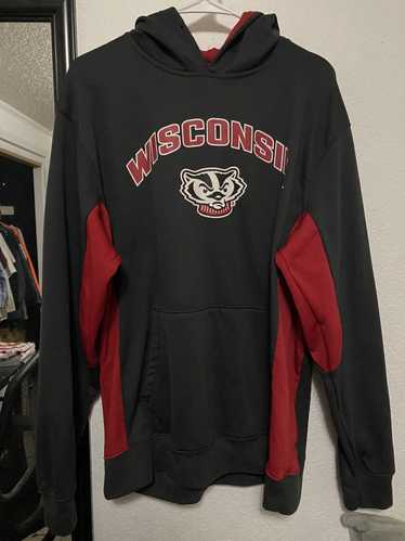 Streetwear × Vintage Wisconsin Badgers Hoodie