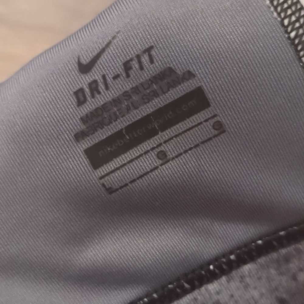 Nike Nike black gray sports bra size large - image 3