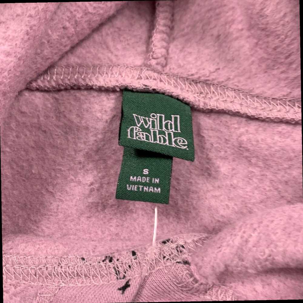 Vintage Wild Fable Hoodie Womens Small S Purple A… - image 4