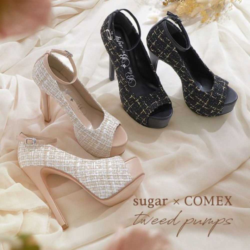 sugar x COMEX Tweed Pumps - image 1