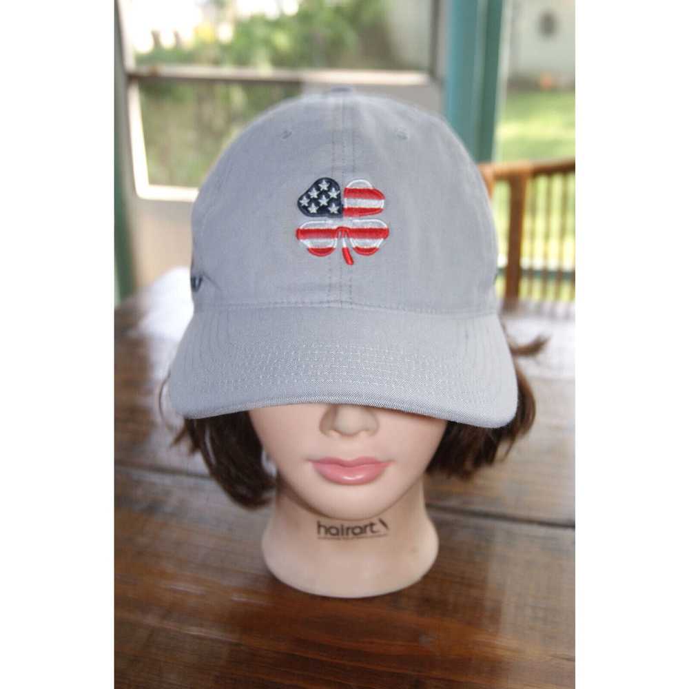 Unbrnd Black Clover Lucky Golf Hat Cap Top USA Fl… - image 2