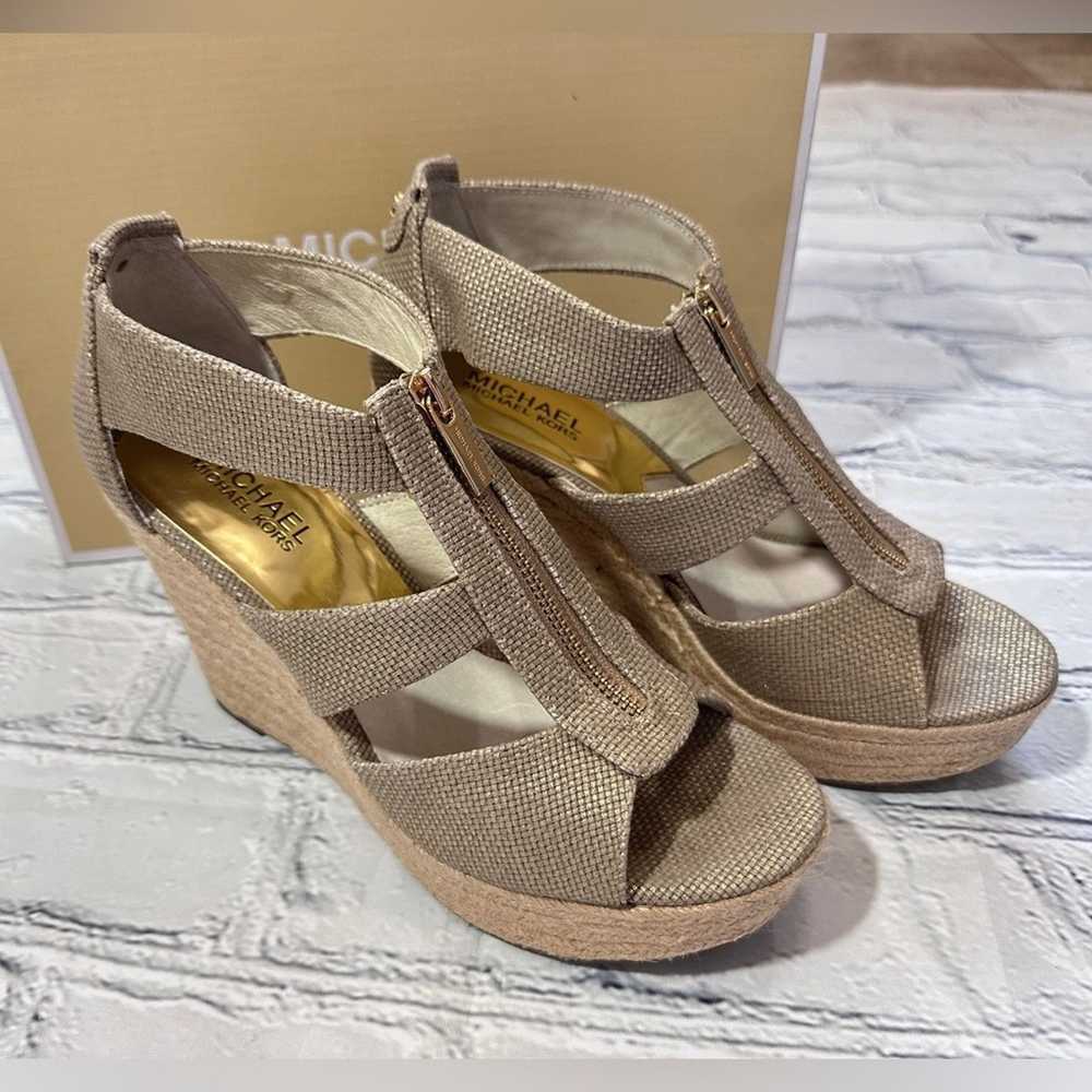 Michael Kors Michael Kors Damita Espadrille Wedge… - image 1