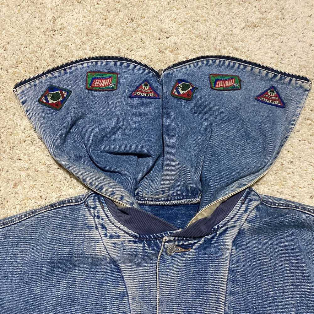 Other Vintage Hooded Denim Jacket - image 6