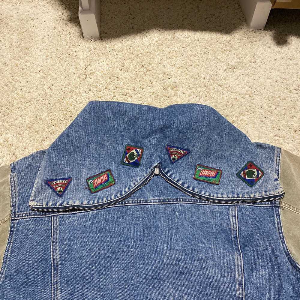 Other Vintage Hooded Denim Jacket - image 8