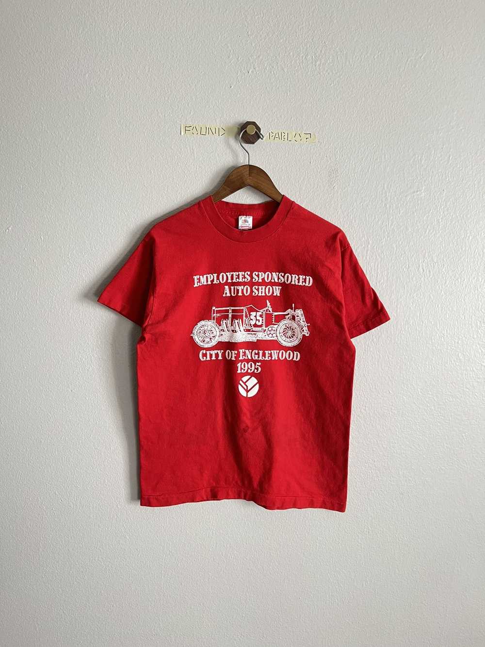 Made In Usa × Vintage Vintage 1995 Auto Show Tee - image 1