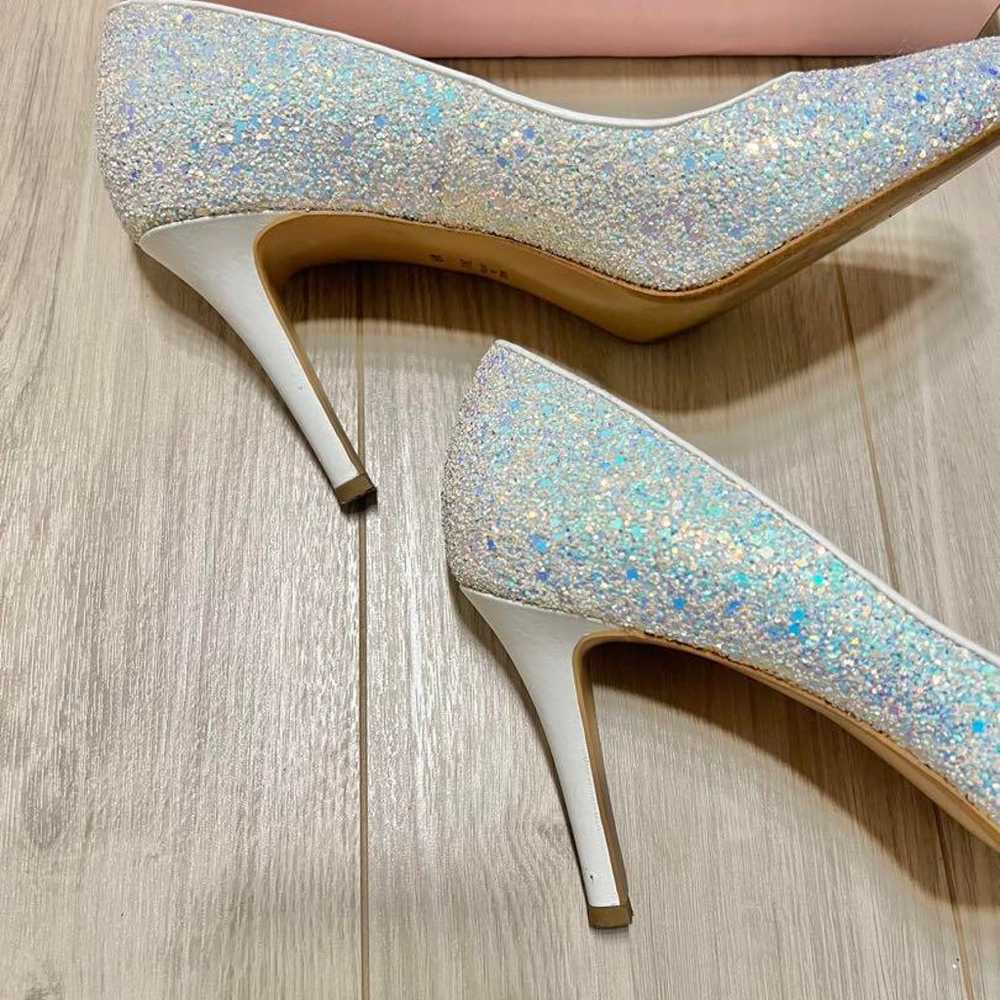 Diana Glitter Pumps - image 4