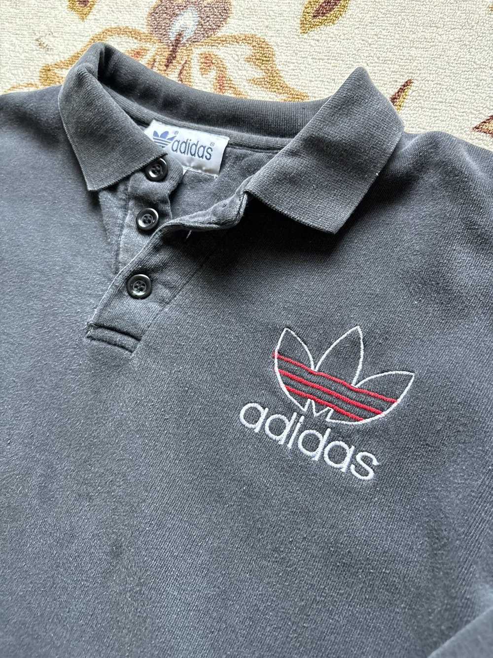 Adidas × Vintage Vintage adidas polo sweatshirt - image 2