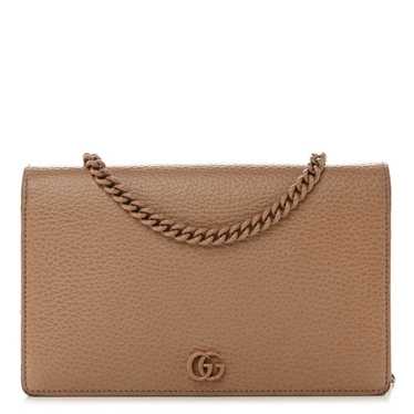 GUCCI Dollar Calfskin Enamel Monochrome Mini GG M… - image 1