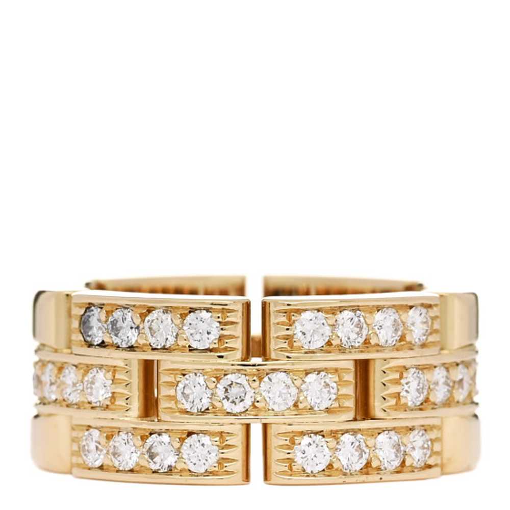 CARTIER 18K Yellow Gold Diamond Maillon Panthere … - image 1