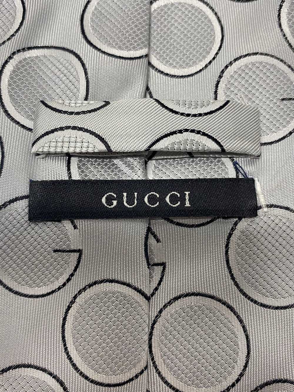 Gucci Gray Tie - image 2