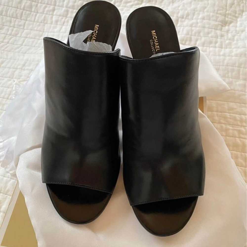 Michael Kors Collection black heel mules - image 3