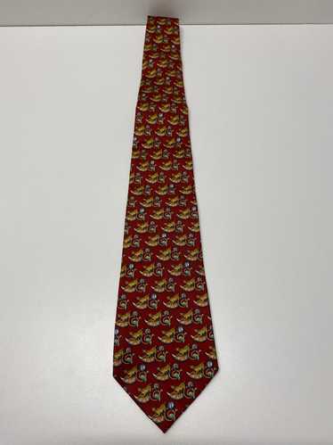 Salvatore Ferragamo Red Tie